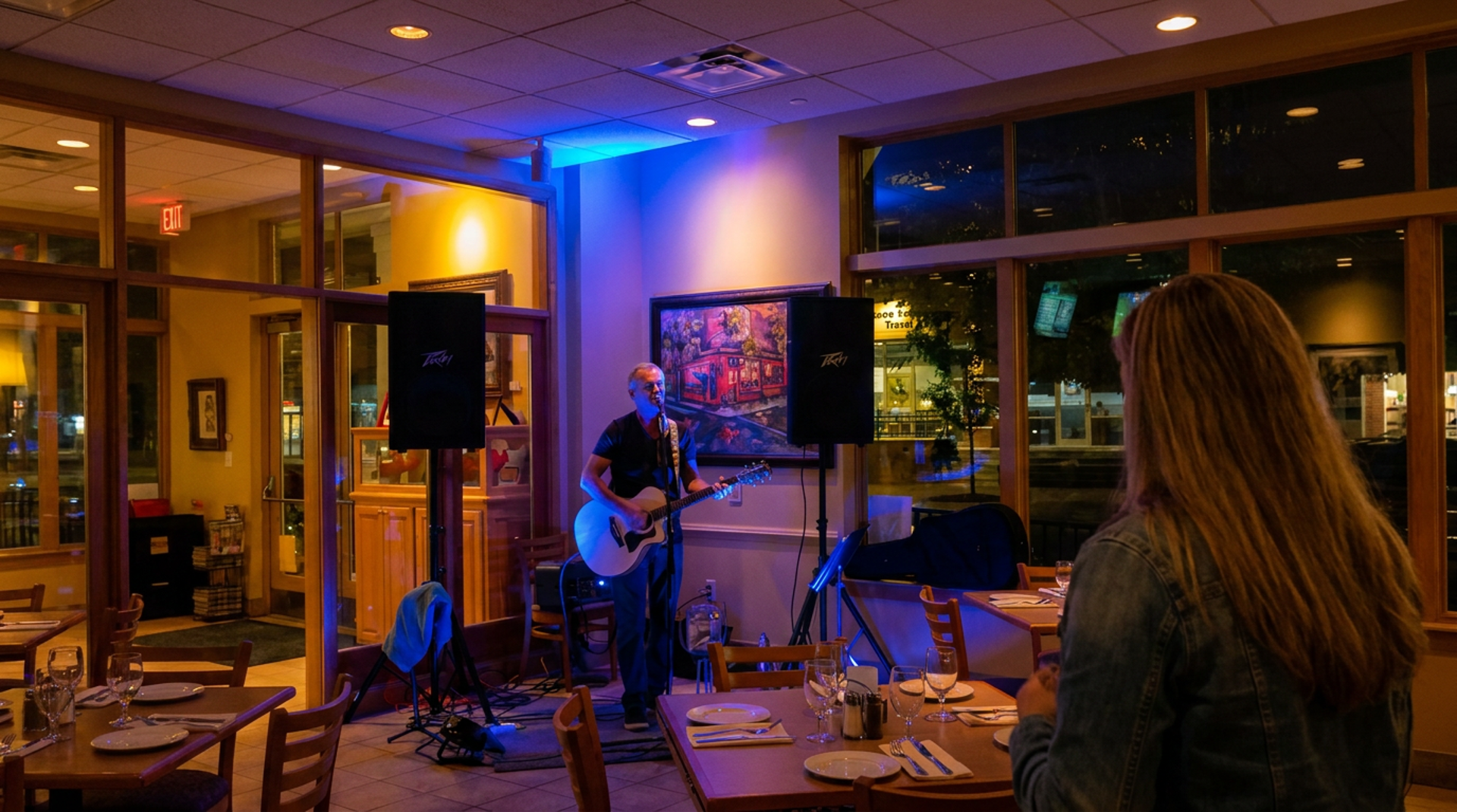 Live acoustic music